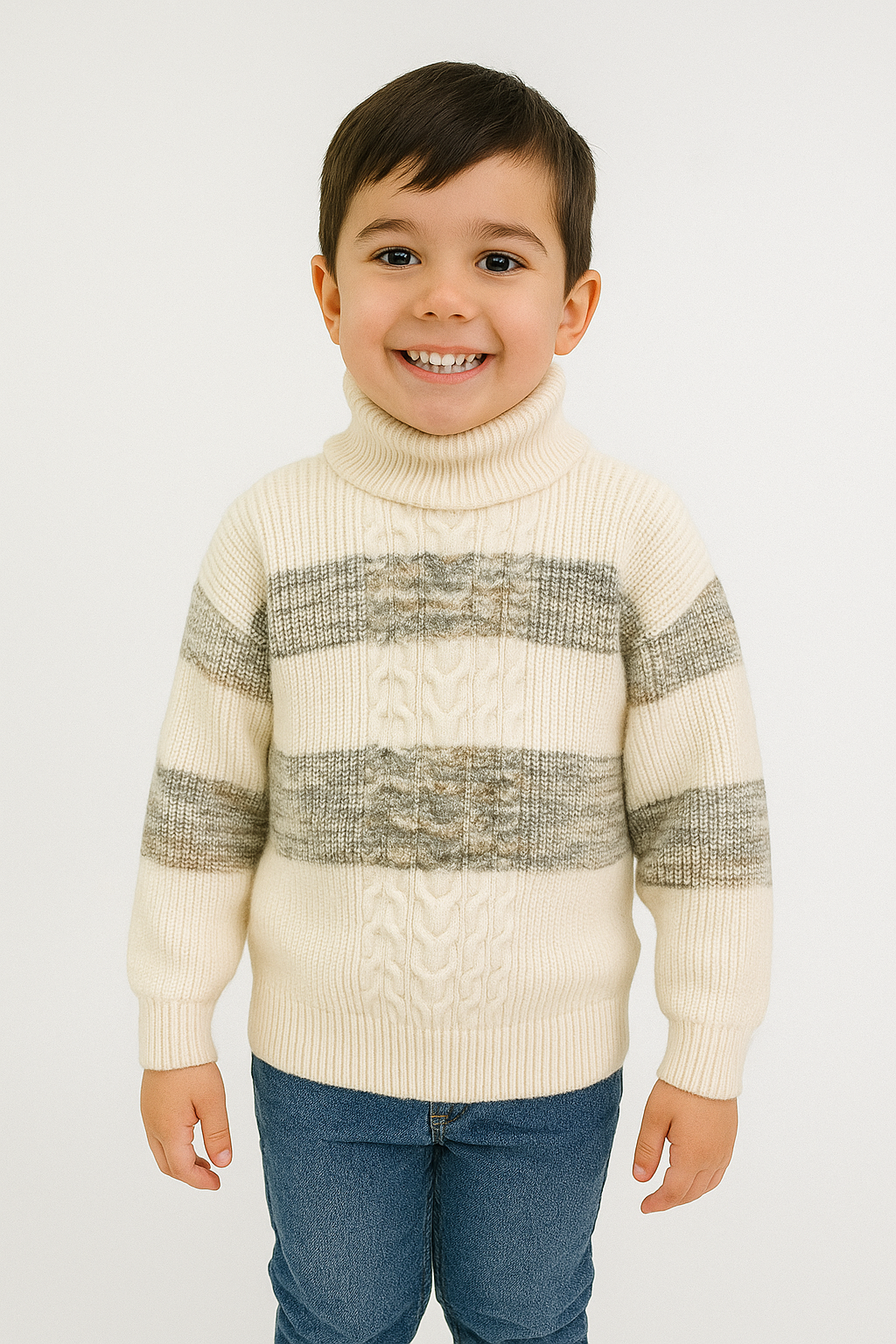 Premium Cozy Knit Turtleneck for Kids