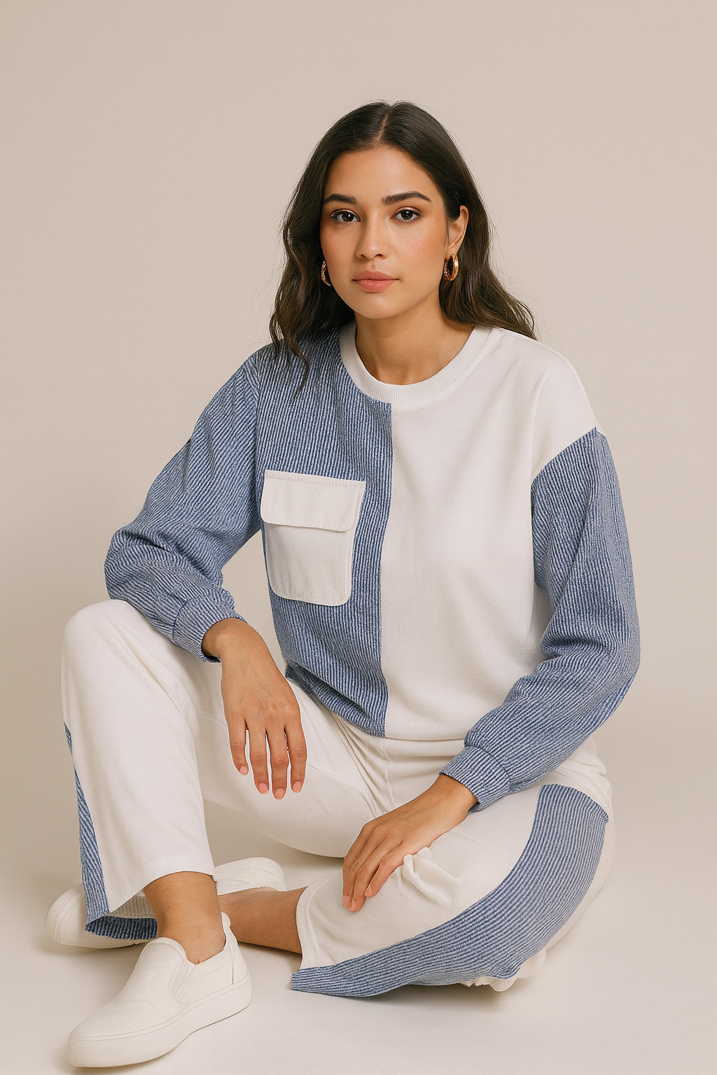 Chic & Comfy Set – With Pockets for On-the-Go Ease