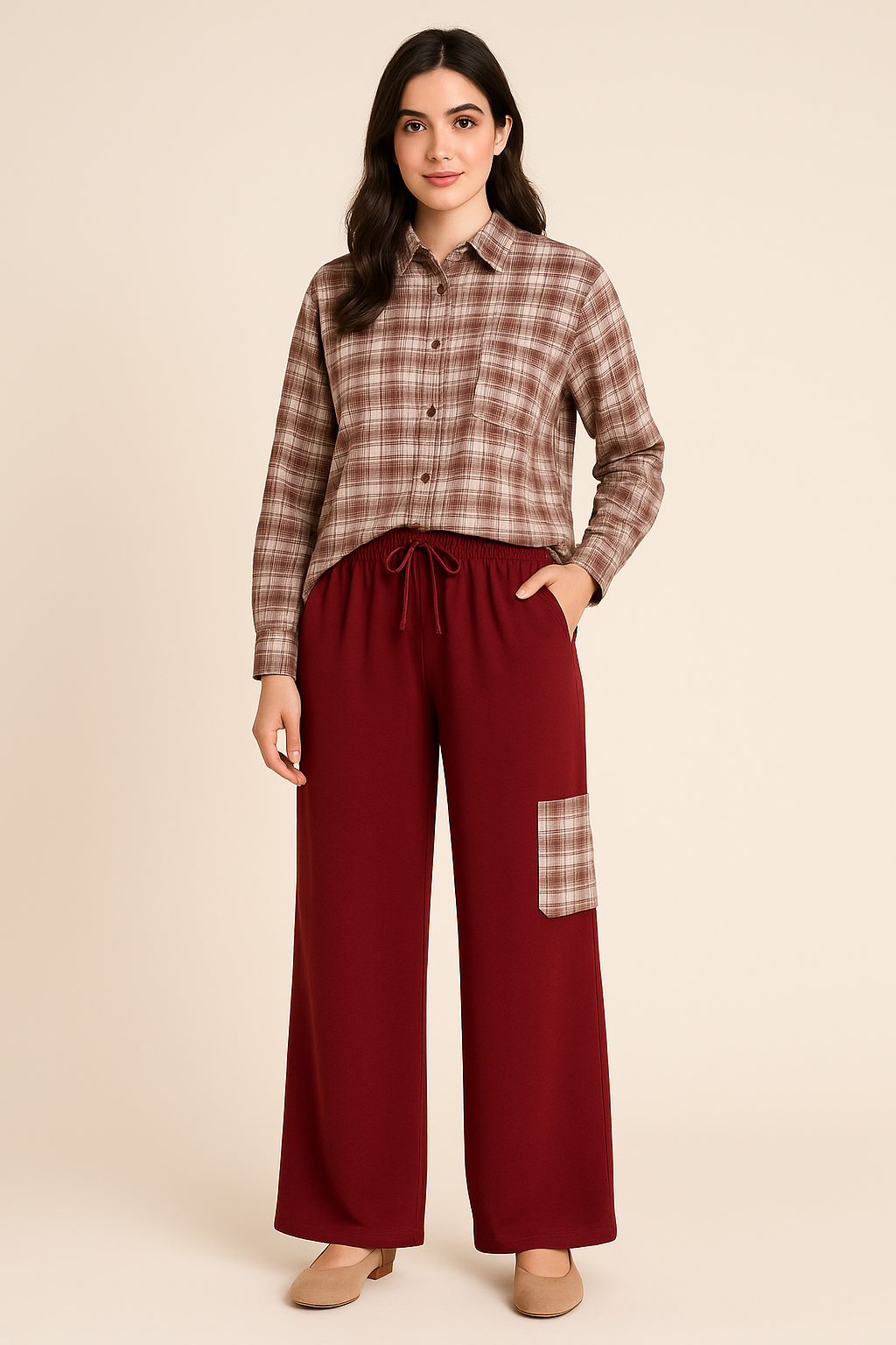 Checker Top & Plain Cargo Plant