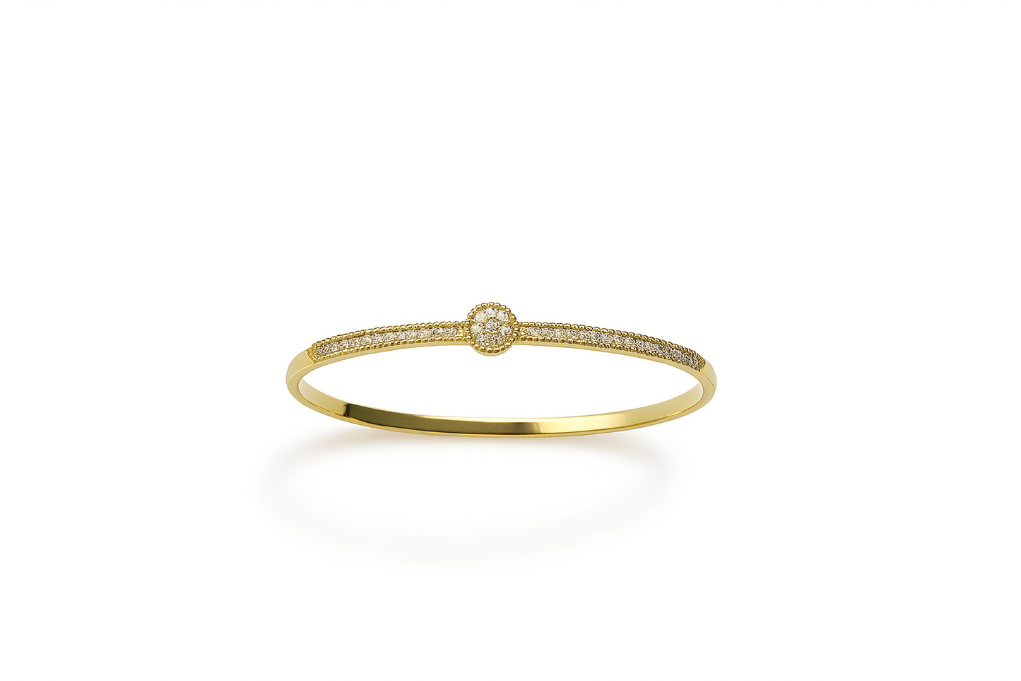 1184BW - Xuping Gold Bangles – Sparkling Crystal