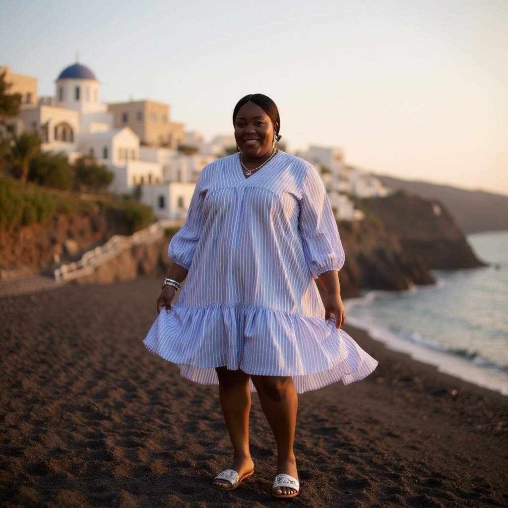 Soft Cotton Shift Dress – Effortless Style