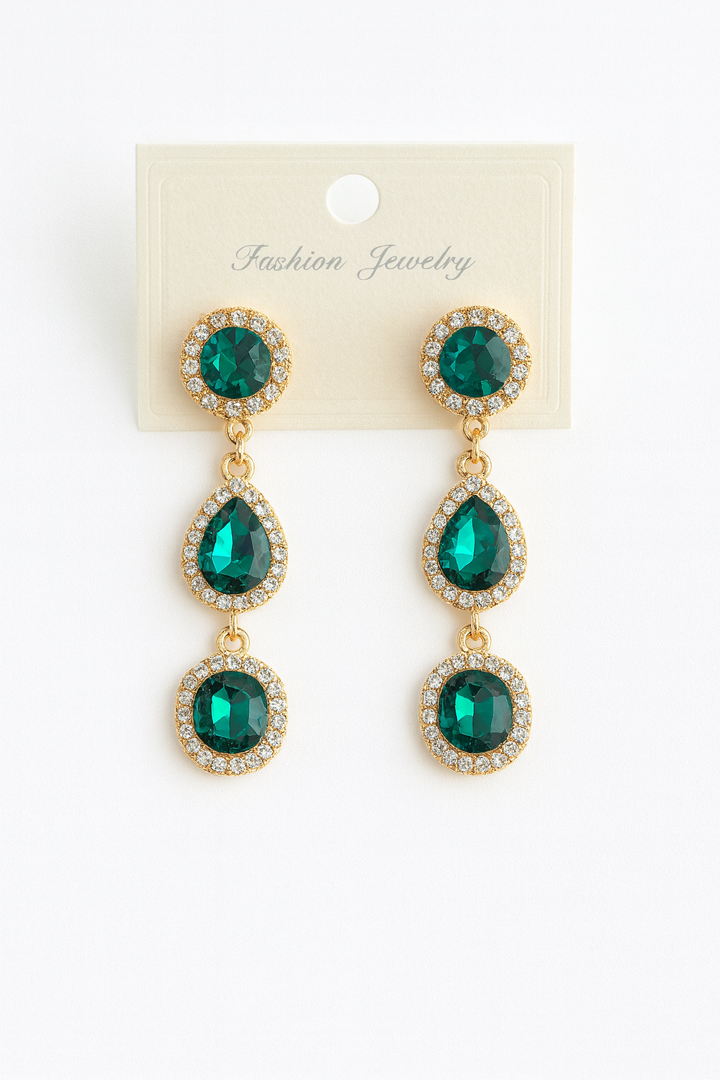 Elegant Sparkle Rhinestone Earrings
