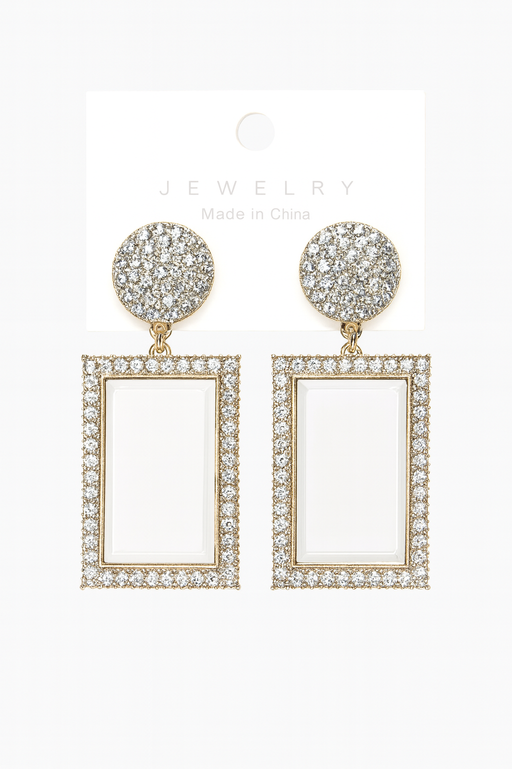 Elegant Sparkle Rhinestone Earrings