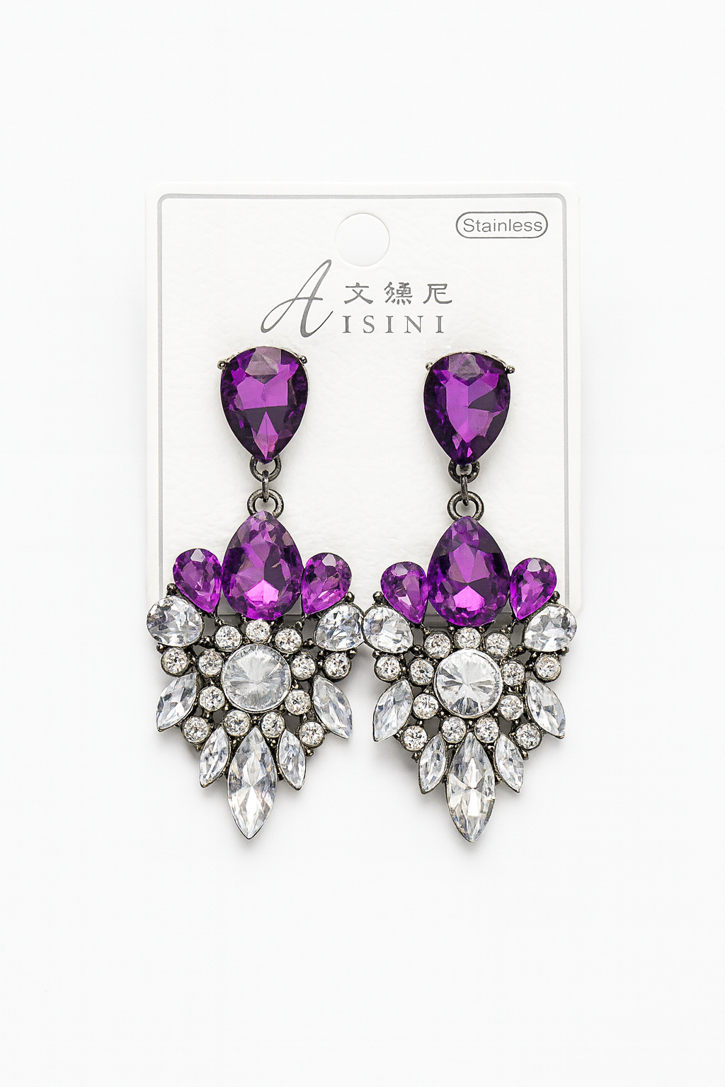 Elegant Sparkle Rhinestone Earrings