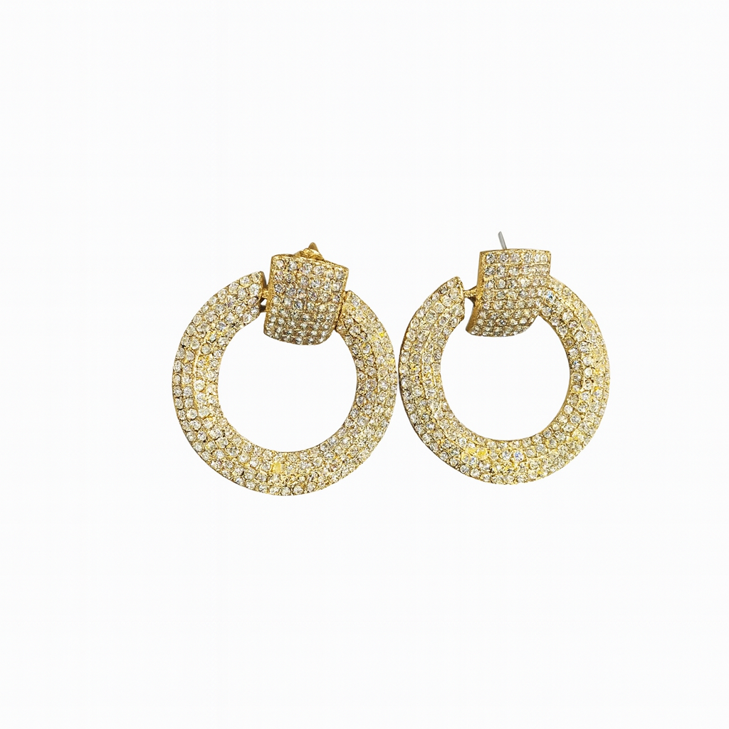 Elegant Sparkle Rhinestone Earrings