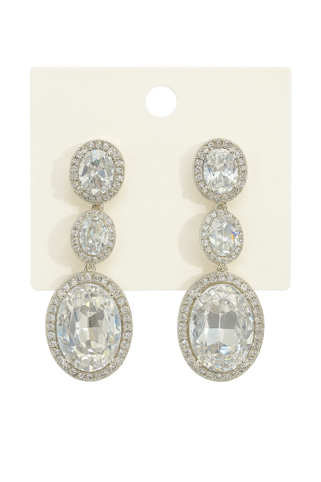 Elegant Sparkle Rhinestone Earrings