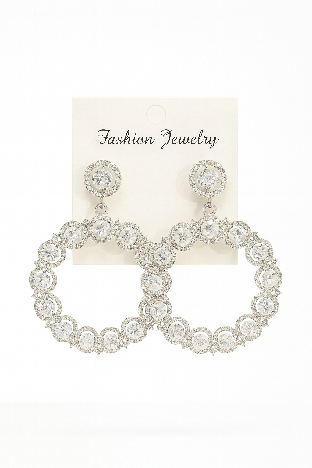 Elegant Sparkle Rhinestone Earrings