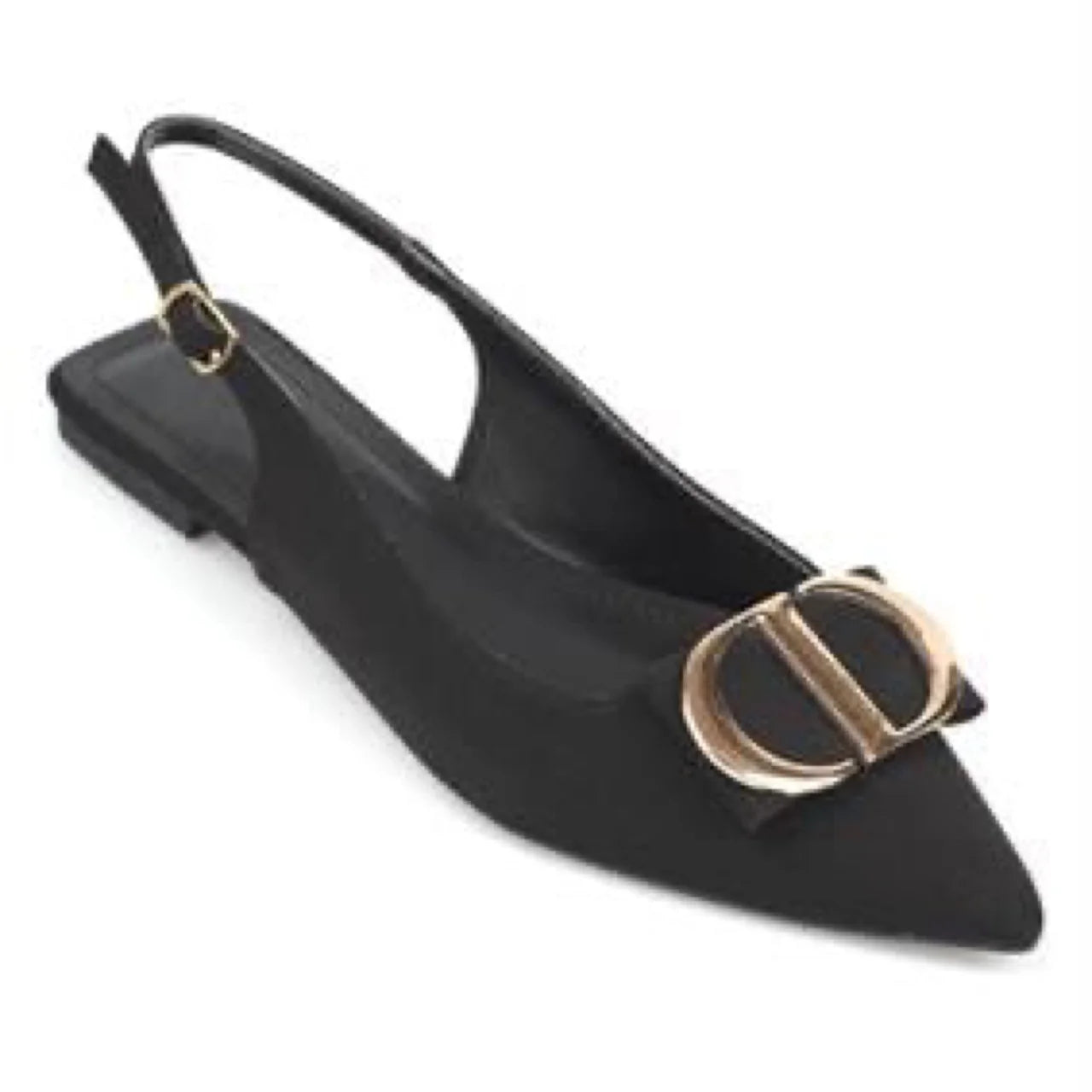 Pointed Close Toes Flat Sandals