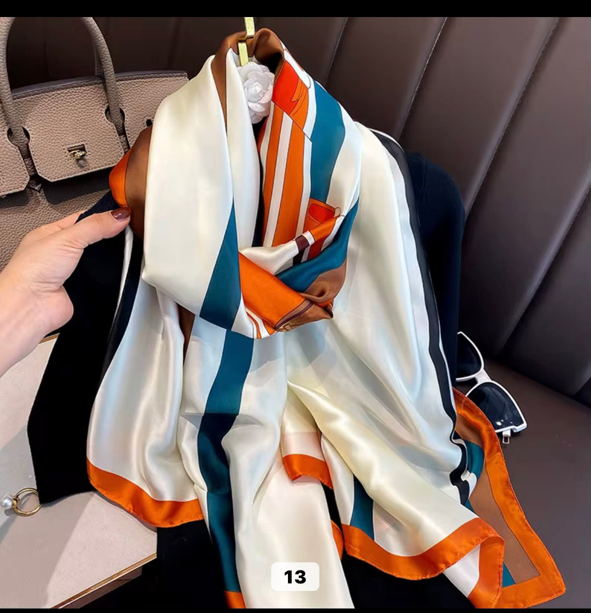 Quality Silk Scarf - Good Length & Width