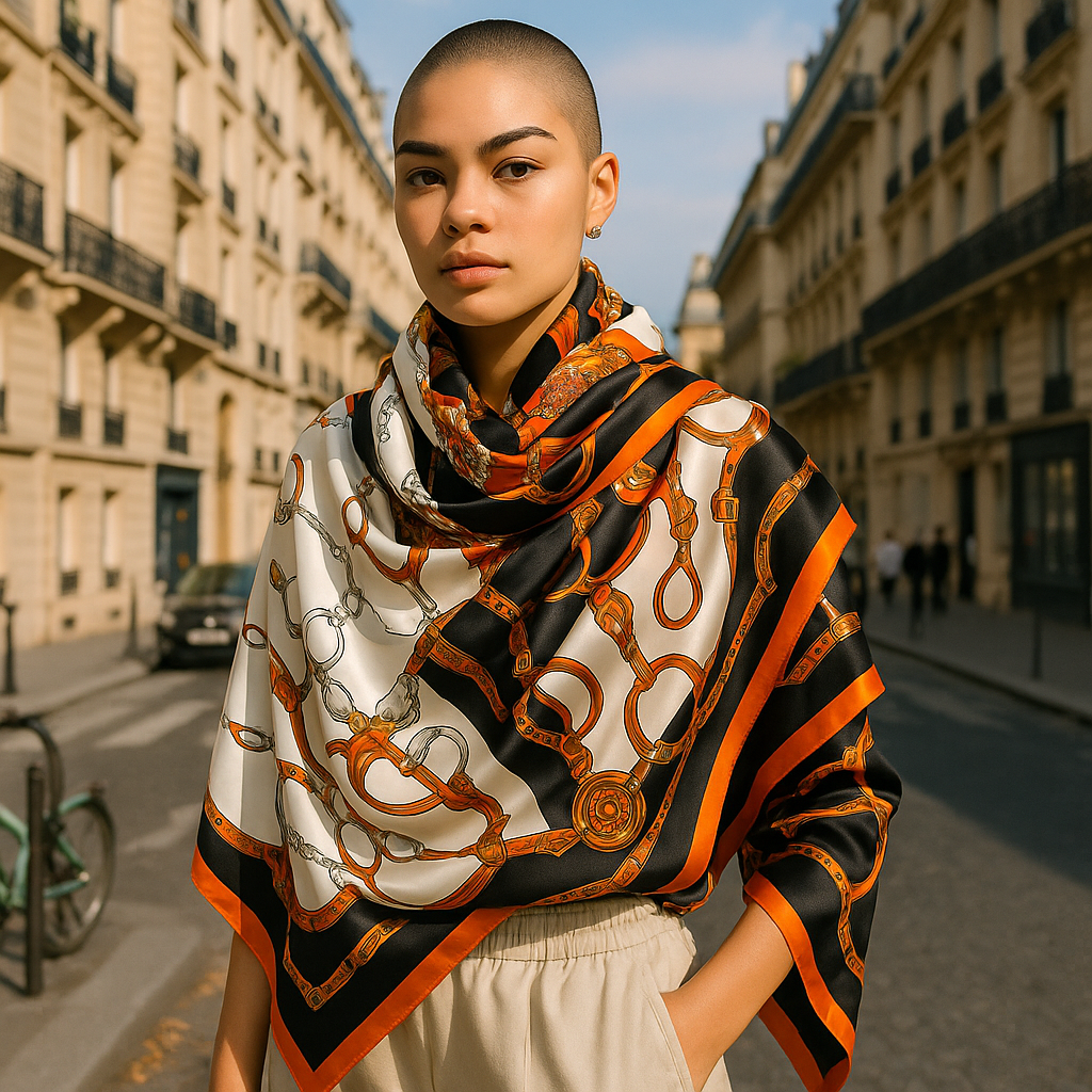 Quality Silk Scarf - Good Length & Width