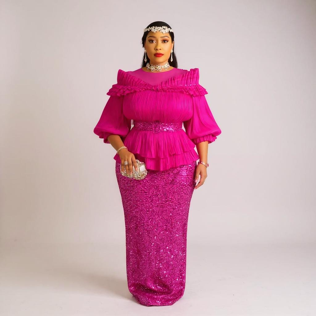 Pink: Luxury Style Party Dress