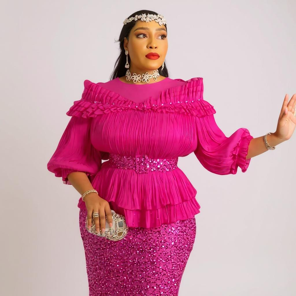Pink: Luxury Style Party Dress
