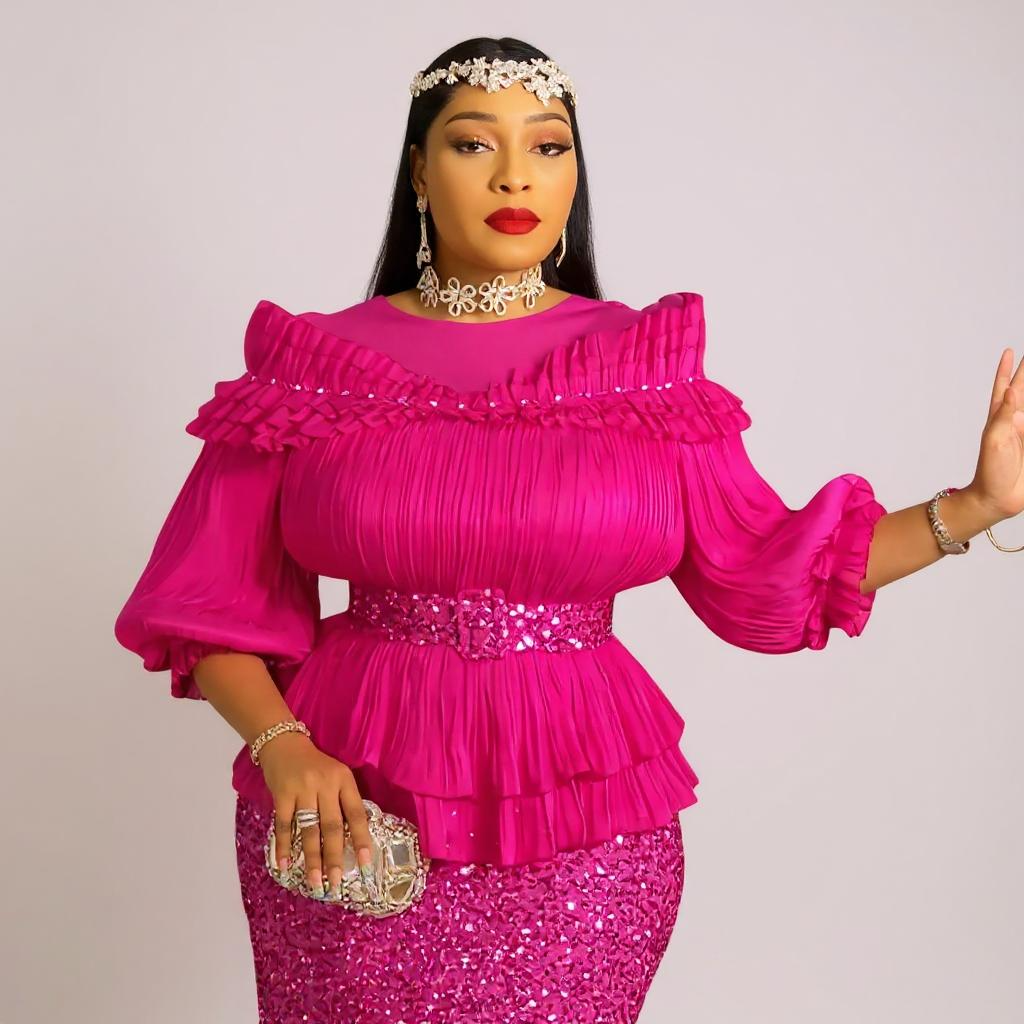 Pink: Luxury Style Party Dress