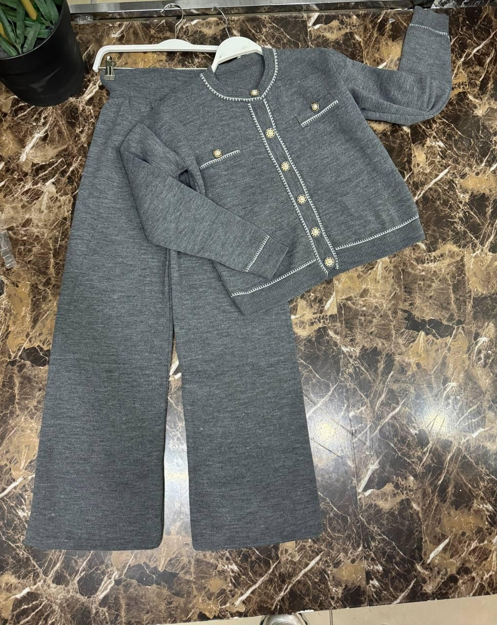 New In : Sweater Fabric Top & Pant