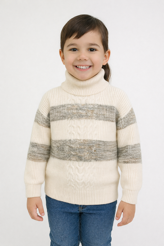 Premium Cozy Knit Turtleneck for girls