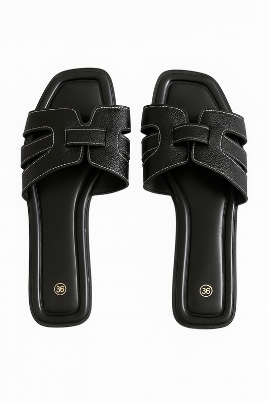 Classic Flat Comfort Slippers for Indoor Living