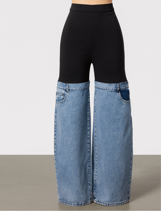 Basic Denim & Stretchy Pant – Versatile & Comfortable