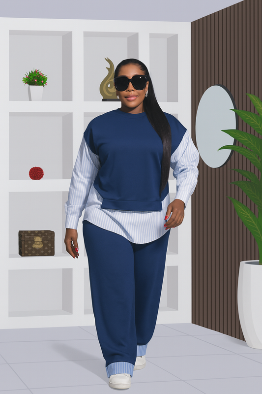 Casual Top and Pants Set – Effortless Everyday Style