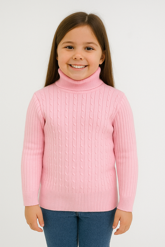 Everyday Comfort Cable-Knit Kids Sweater