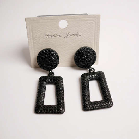 Elegant Sparkle Rhinestone Earrings