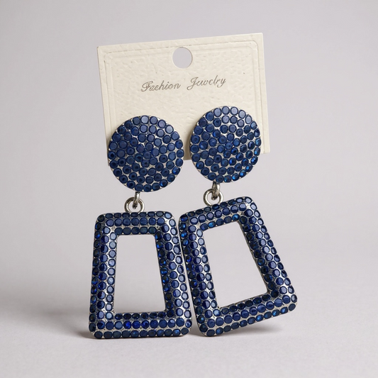 Elegant Sparkle Rhinestone Earrings