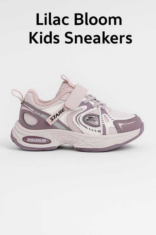 Lilac Boom kids Sneakers