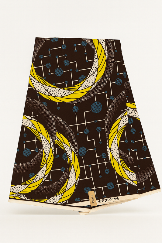 Cotton: 6 Yards African Prints Fabric