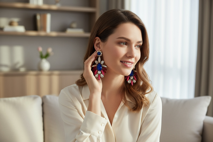 Elegant Sparkle Rhinestone Earrings