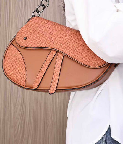 3283- Genuine Leather Luxury Bag