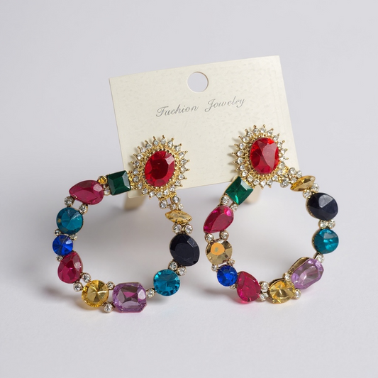 Elegant Sparkle Rhinestone Earrings