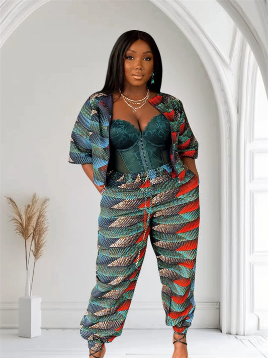 Effortless Style – Premium Satin Two-Piece with Storage