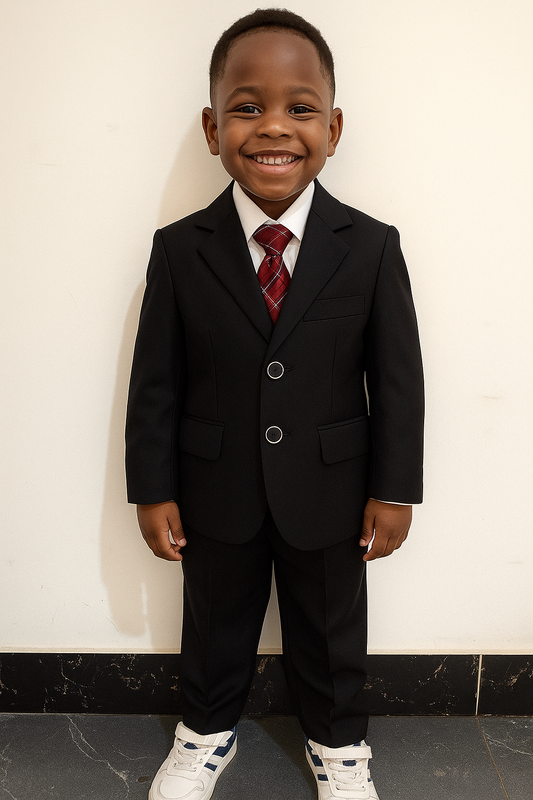 Sharp & Confident: Navy Suit Edition