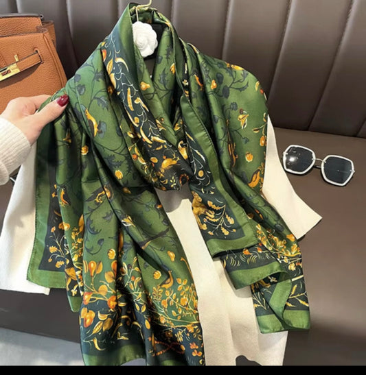 Quality Silk Scarf - Good Length & Width