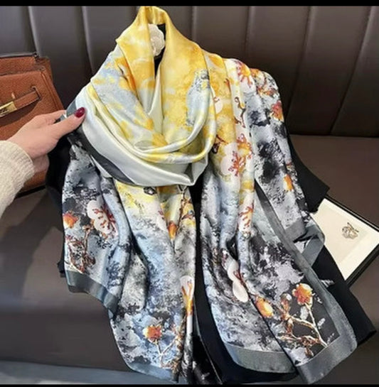 Quality Silk Scarf - Good Length & Width