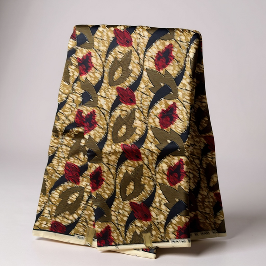 Cotton: 6 Yards African Prints Fabric