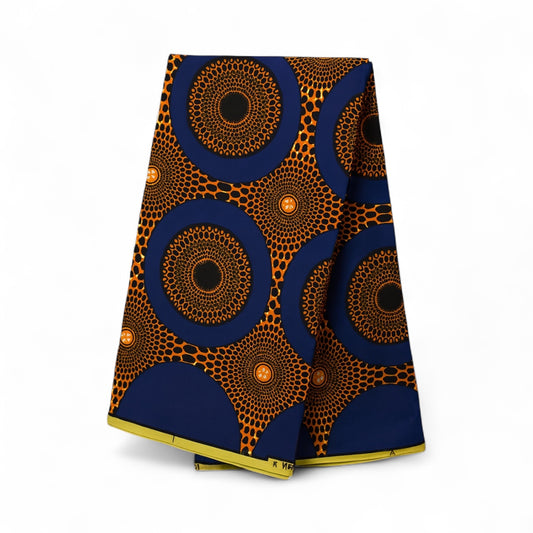 Cotton: 6 Yards African Prints Fabric