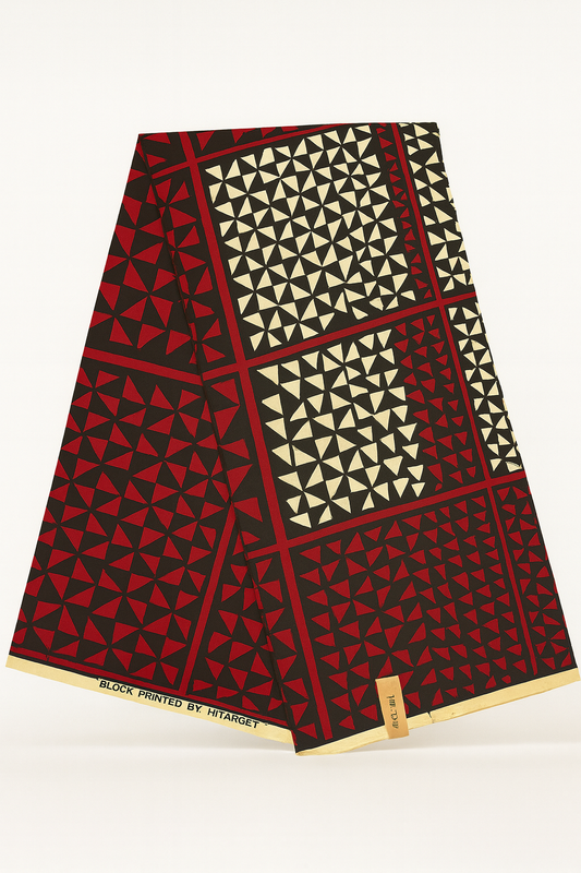 Cotton: 6 Yards African Prints Fabric