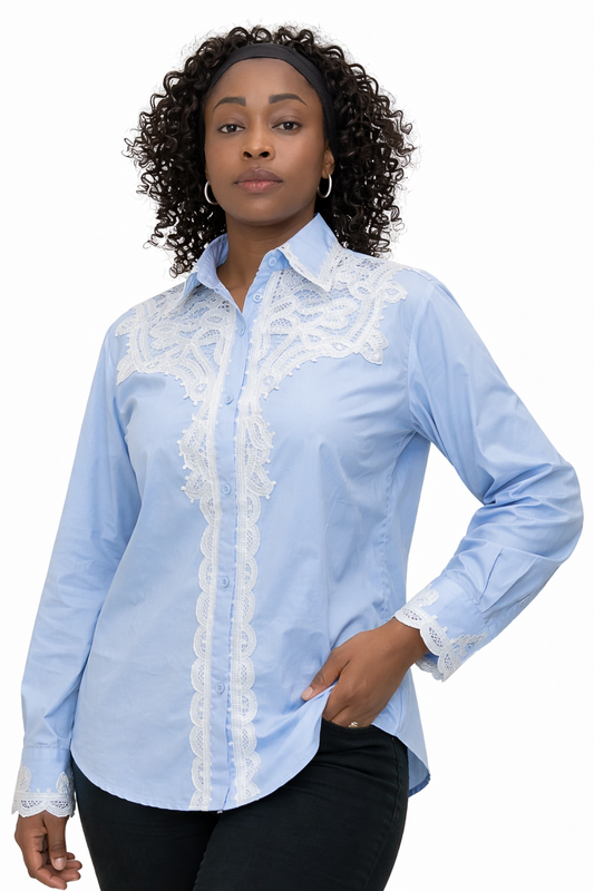 Cotton: Pure Cotton Long Sleeve Shirt