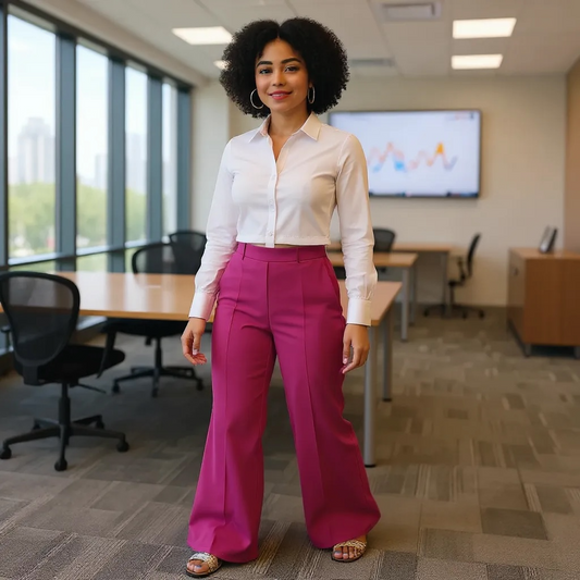 Classic Formal Pants – Tailored Fit