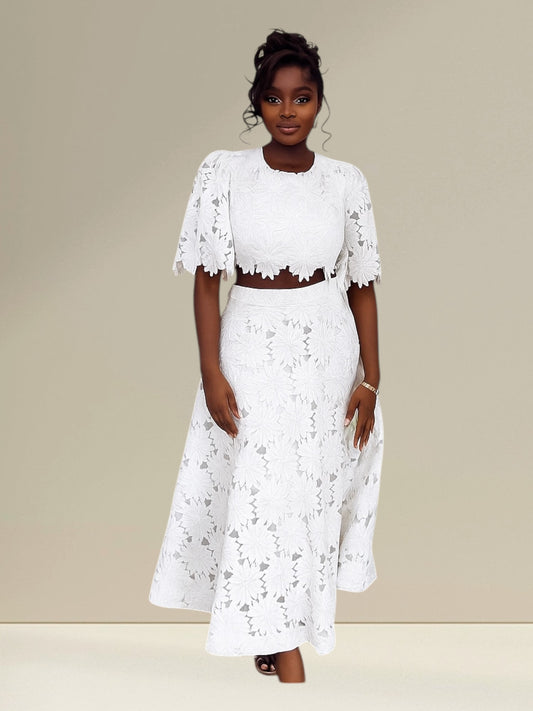 Timeless Lace Creations: Tops & Skirts for Every Occasion