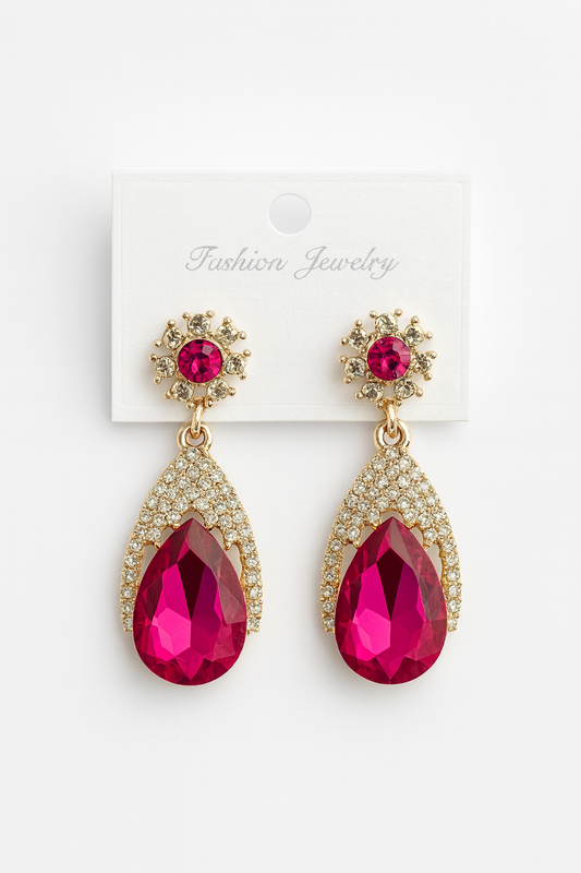 Elegant Sparkle Rhinestone Earrings