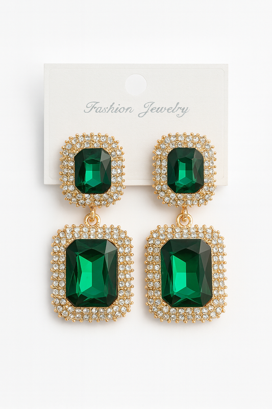Elegant Sparkle Rhinestone Earrings