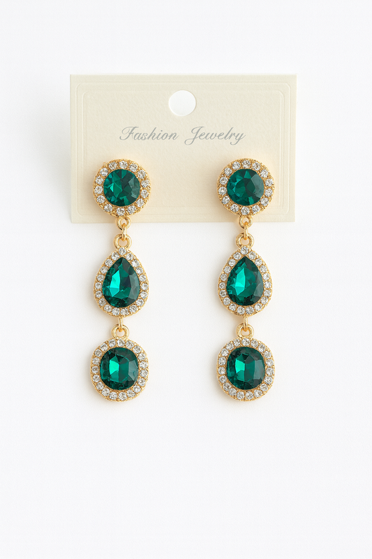 Elegant Sparkle Rhinestone Earrings