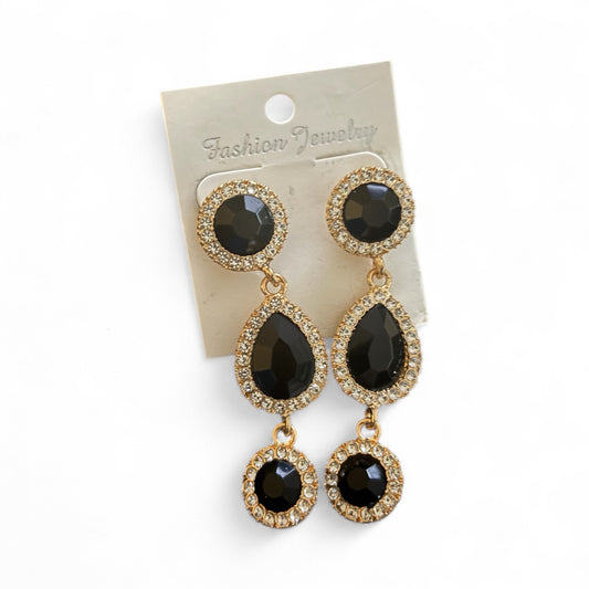 Elegant Sparkle Rhinestone Earrings