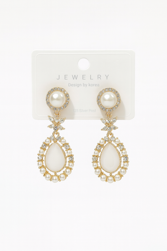 Elegant Sparkle Rhinestone Earrings