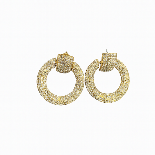 Elegant Sparkle Rhinestone Earrings