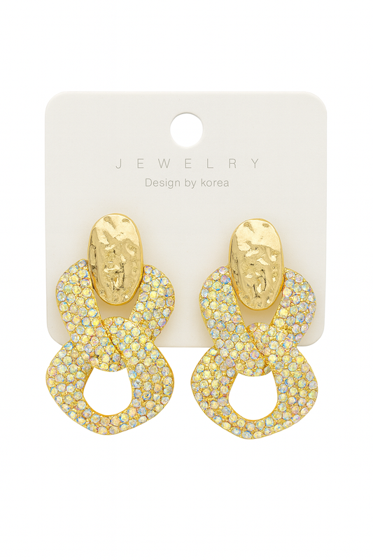 Elegant Sparkle Rhinestone Earrings
