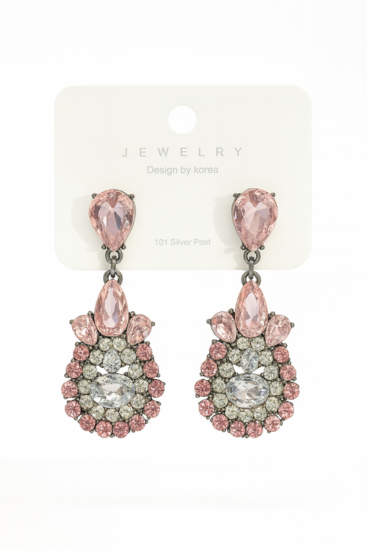Elegant Sparkle Rhinestone Earrings
