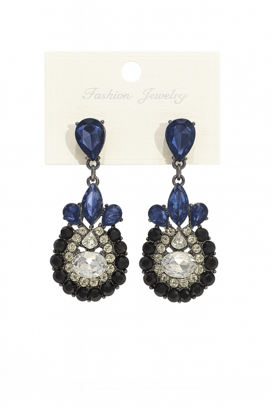 Elegant Sparkle Rhinestone Earrings