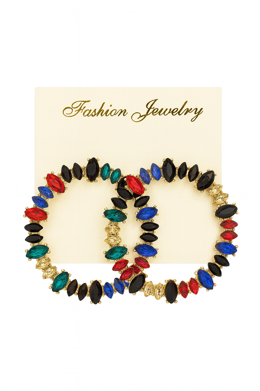 Elegant Sparkle Rhinestone Earrings